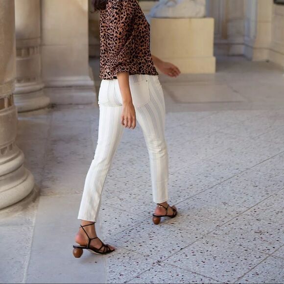 NWT PILCRO & THE LETTERPRESS Fleur High Rise Slim Boyfriend Jeans 32 - Picture 8 of 13